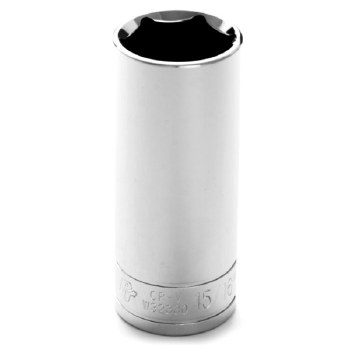 15/16"x1/2" DR DEEP CHROME SOCKET 6PT