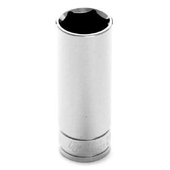 21MM x 1/2" DR DEEP CHROME SOCKET 6PT