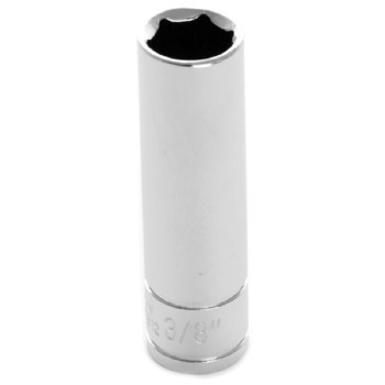 3/8" x 1/4" DR DEEP CHROME SOCKET 6PT