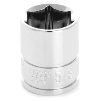 5/8" x 3/8" DR SHALLOW CHROME SOCKET 6PT