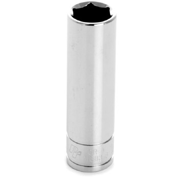 1/2" x 3/8" DR DEEP CHROME SOCKET 6PT