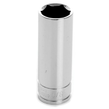 5/8" x 3/8" DR DEEP CHROME SOCKET 6PT