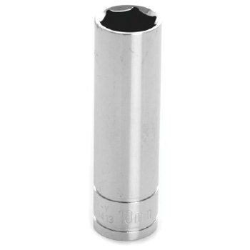 13MM x 3/8" DR DEEP CHROME SOCKET 6PT