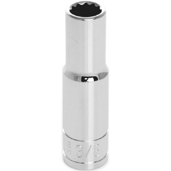 3/8" x 3/8" DR DEEP CHROME SOCKET 12PT