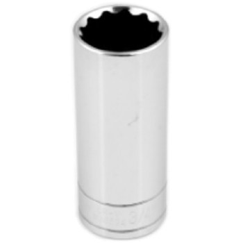 3/4" x 3/8" DR DEEP CHROME SOCKET 12PT