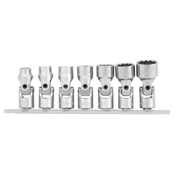 7PC 3/8" DR SAE FLEX SOCKET SET