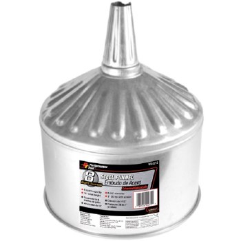 8-QT STEEL GALVANIZED FUNNEL