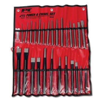 28pc PUNCH & CHISEL SET