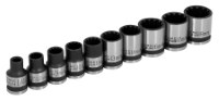 10 PC 3/8 DR SPLINE SOCKET SET