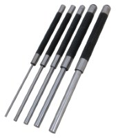 5PC 8" LONG  PIN PUNCH SET