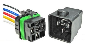 SEALED 5PIN RELAY W/ RESISTOR