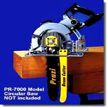PRAZI BEAM CUTTER FOR WORMDRIVE SAW
