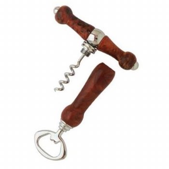T- CORKSCREW BOTTLE OPENER