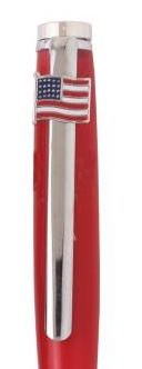 AMERICAN FLAG CLIP CHROME