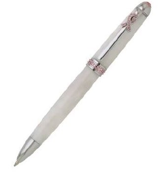BREAST CANCER PEN CHROME