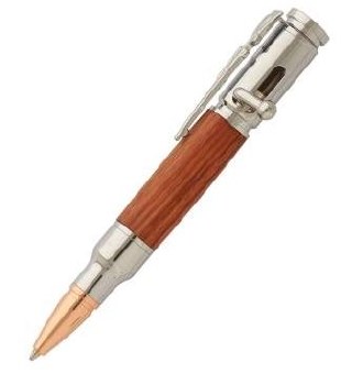 MINI BOLT ACTION PEN CHROME/GL