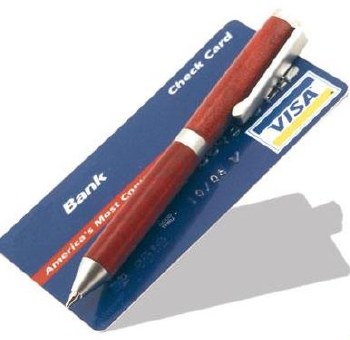 CREDIT CARD WALLET PEN SATIN