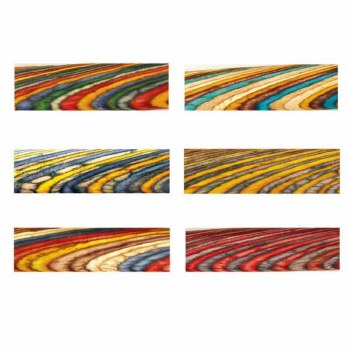 6pc Jumbo Color Grain 3/4"x5"