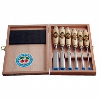 BOXED CHISEL SET OF 6