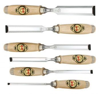 CHISELS SET OF 6