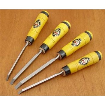 CHERRY MORTISE CHISELS- 4 SET