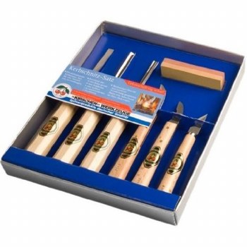 7 PIECE SET- CARVING TOOLS