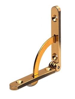 HNG  HD SIDE RAIL-BRASS PR