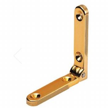 HNG  SIDE RAIL-BRASS PR