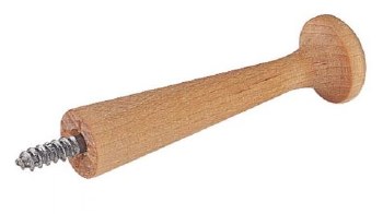 "3"" OAK PEG W/SCREW P/8"