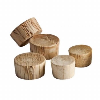 "PLUG-1/2"" OAK W/FLAT TOP"
