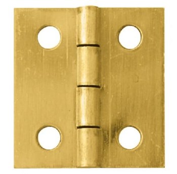 BRASS BOX HINGE 1"