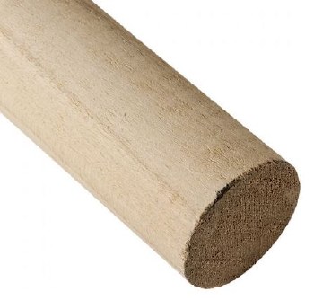 "CHERRY DOWEL ROD - 1/2"""