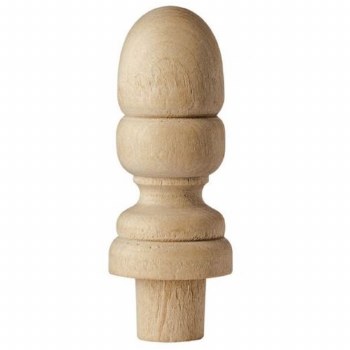 "2 1/2"" BIRCH FINIAL"