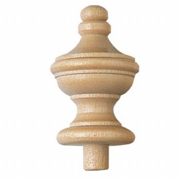 FINIAL BIRCH 1/2 TENON HOLE