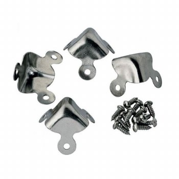 CORNER NICKEL PLATED 4/PK
