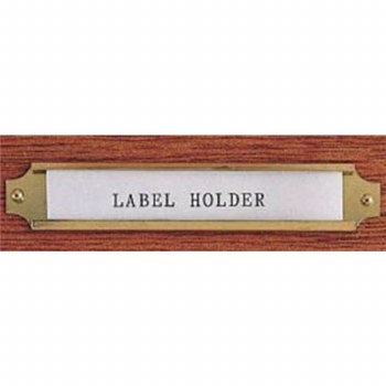 LABEL HOLDER 1/2 X 2 1/2 /2PK