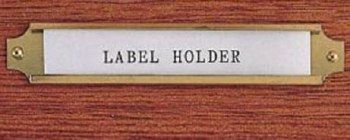 LABEL HOLDER 3/4 X 2 1/2 /2PK