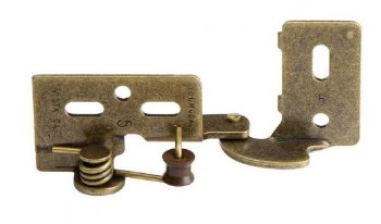 #520 HID HGE-ANT BRASS-OVERLAY