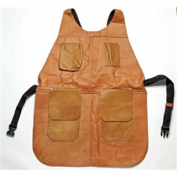 LONG LEATHER APRON