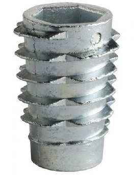 1/4-20 THRD INSRT-HEX 8/PK