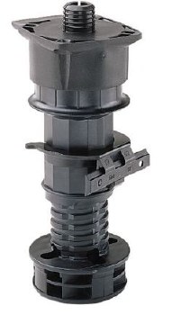 ADJUSTABLE LEVELER LEG BLACK