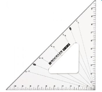 45-90-45 ACRYLIC WW TRIANGLE
