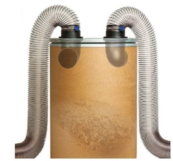 4" DUST SEPARATOR COMPONEN