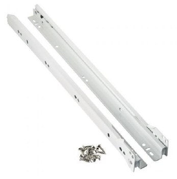 "20"" WHITE DRAWER SLIDE"