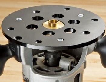 GUIDE BUSHING ROUTER PLATE