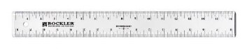 16" WOODWORKERS RULER