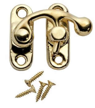 SMALL BOX LATCH BRASS