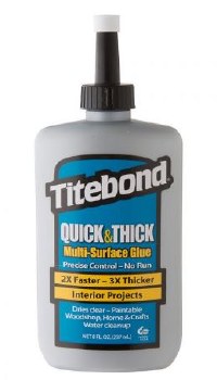 QUICK AND THICK TITEBOND  8 OZ
