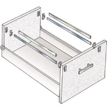 BLUM HANGING FILE RACK-CREAM