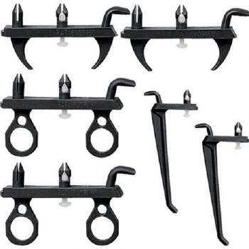 6PC LG PEGBOARD HOLDERS